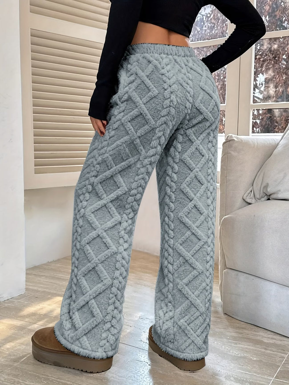 Cozy™ Παντελόνι Φόρμας με Fleece Επένδυση