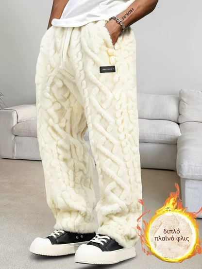 Cozy™ Παντελόνι Φόρμας με Fleece Επένδυση