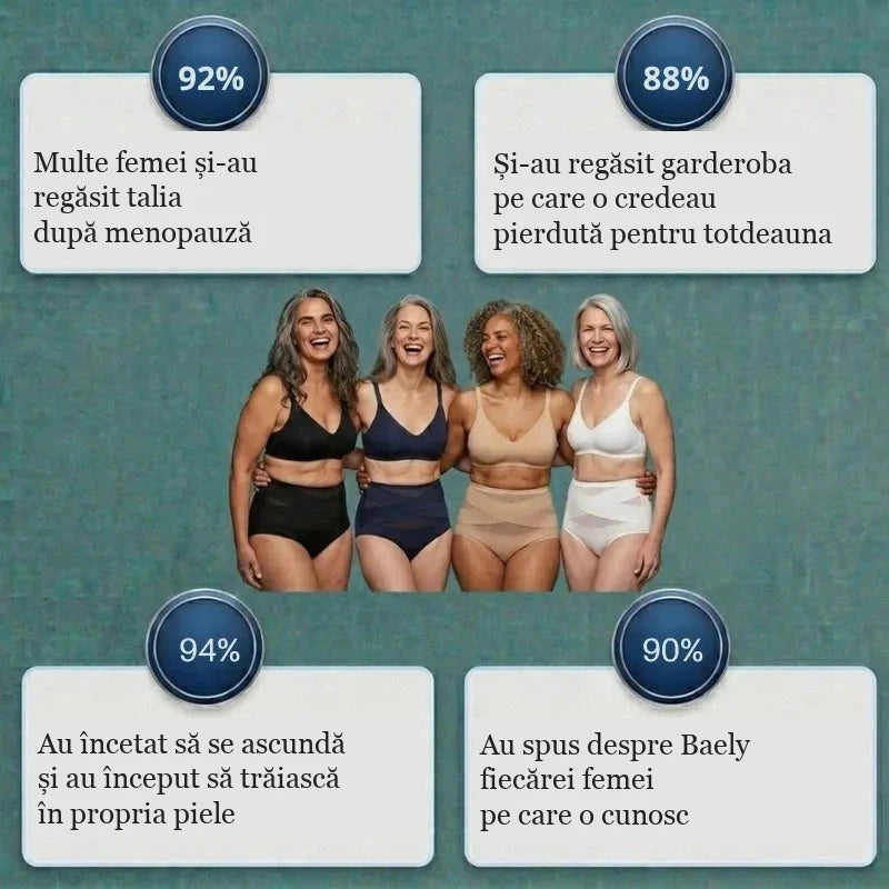Chilot Modelator cu Talie Înaltă pentru Perioada de După Naștere și Menopauză
