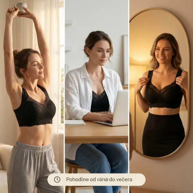 Nina – Pohodlná Push-Up Bezdrôtová Podprsenka SK LP