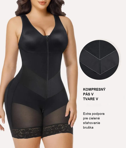 V-Shaped® Sťahovacie Body na Celé Telo so Zosilnenou Kontrolou Bruška